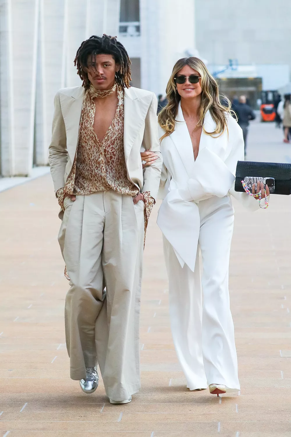 Хайди Клум с сыном