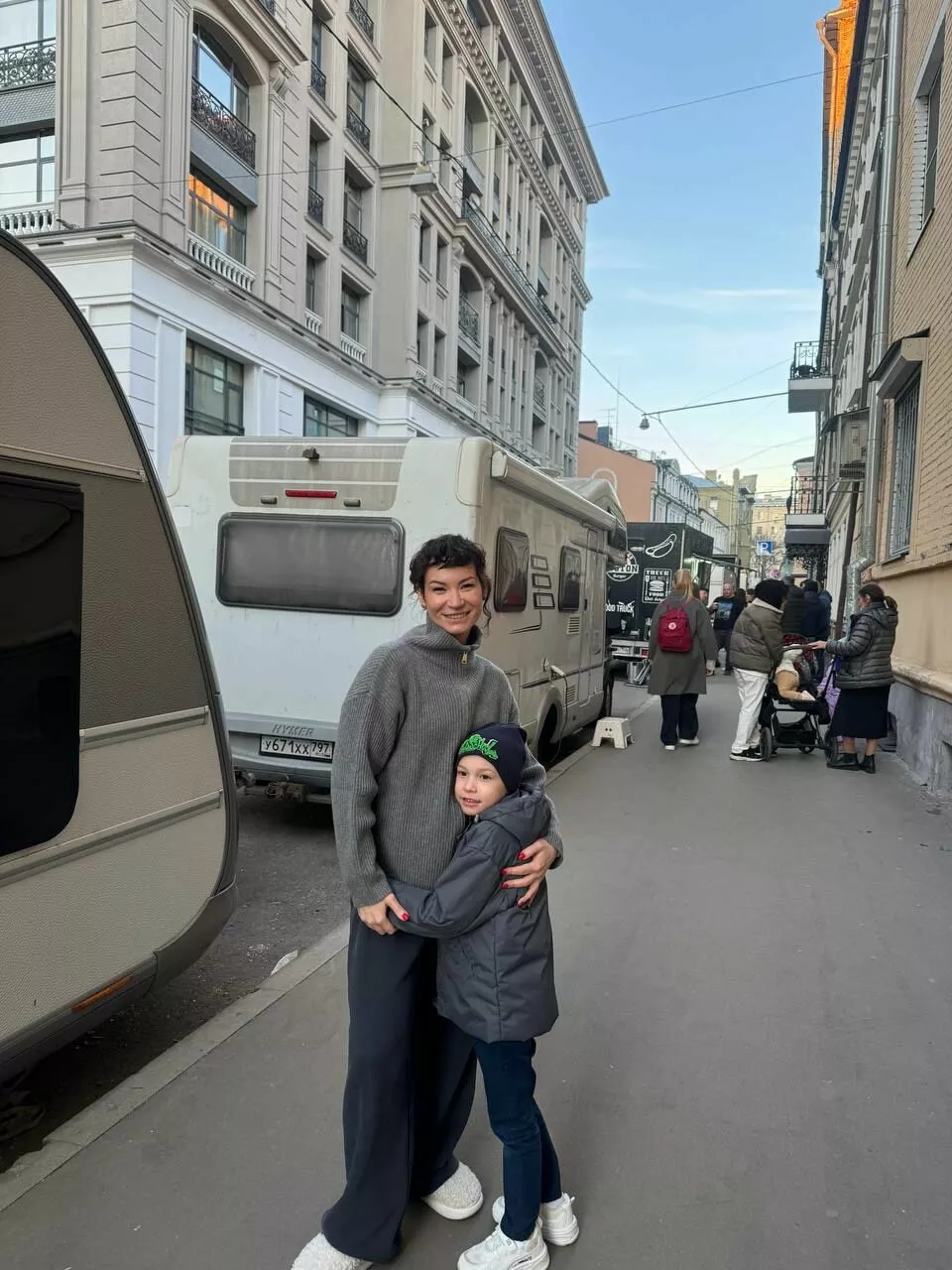 Ида с сыном