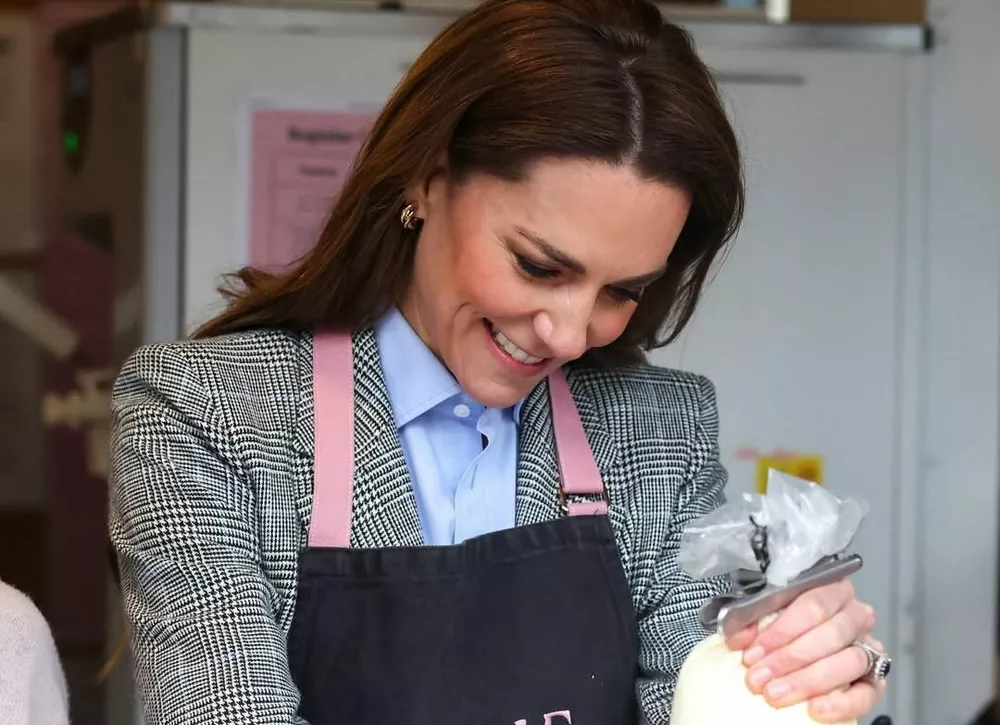 Кейт Миддлтон и принц Уильям посетили рынок в Лондоне