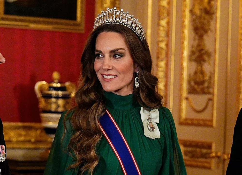 Кейт Миддлтон появилась на публике в диадеме принцессы Дианы