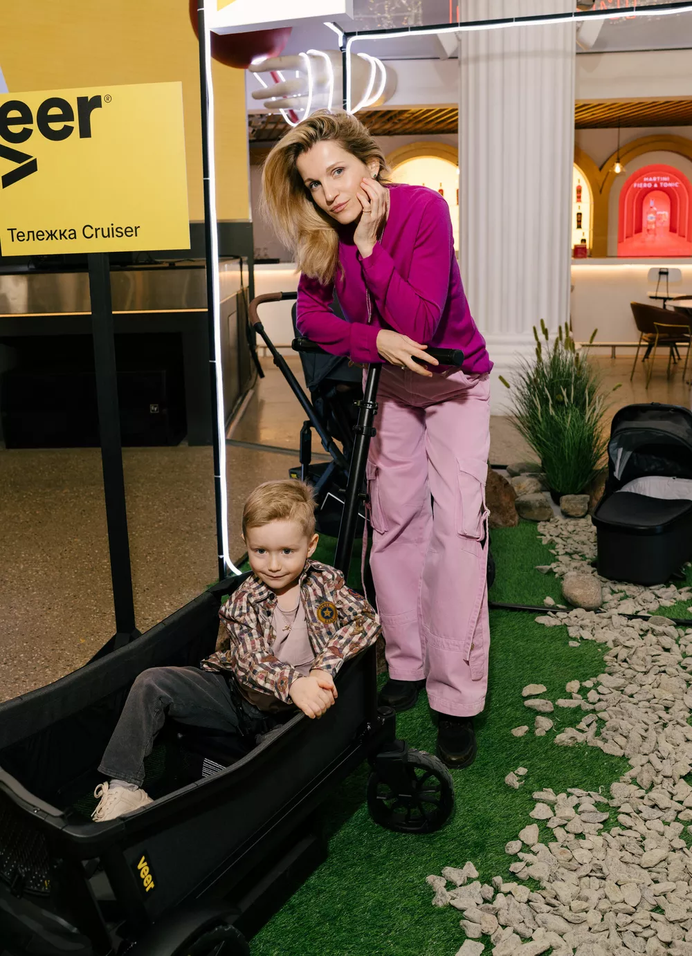 Женя Малахова с сыном