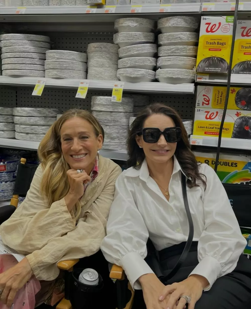 Сара Джессика Паркер и Кристин Дэвис