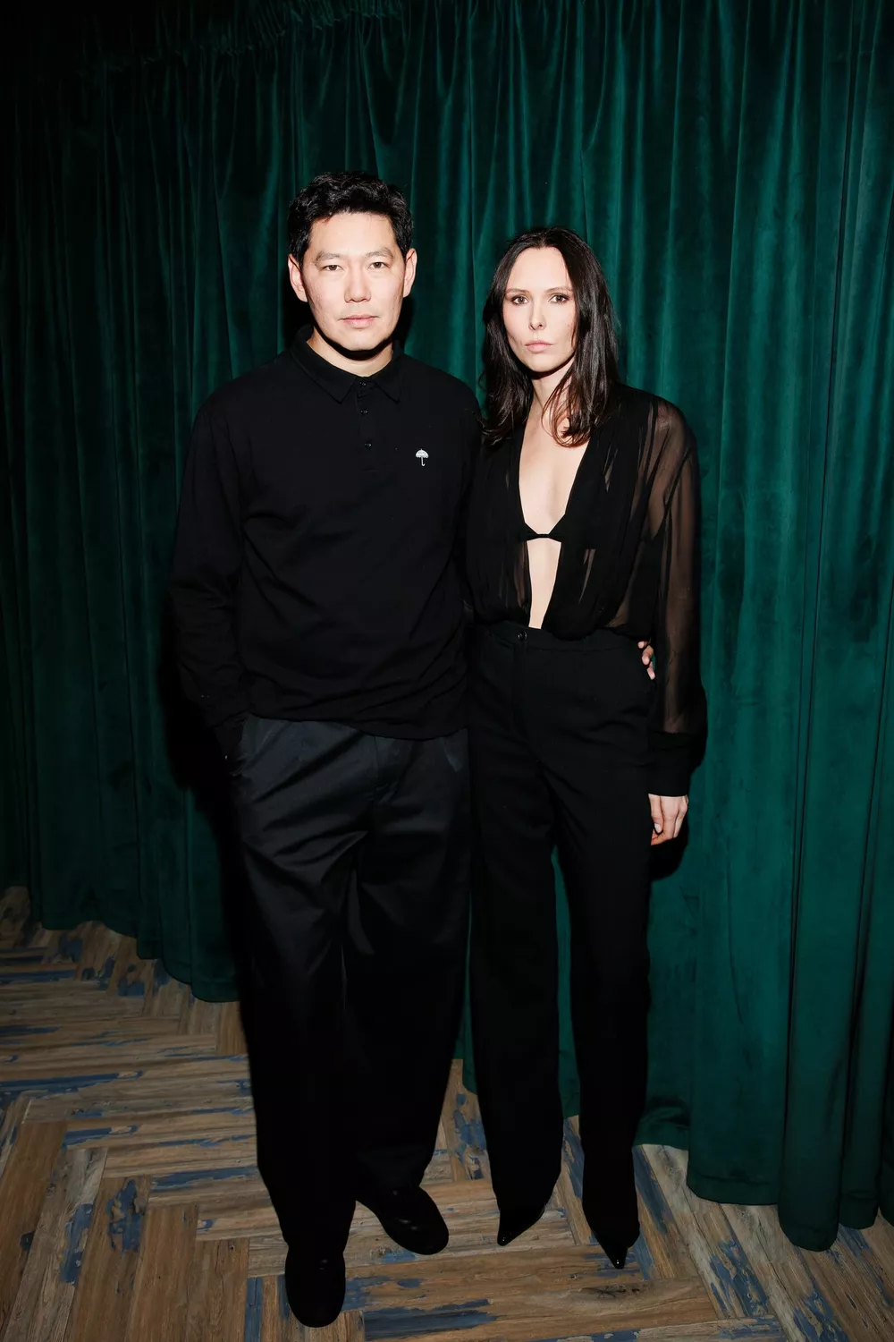 Евгений Сангаджиев и Ксения Андрианова