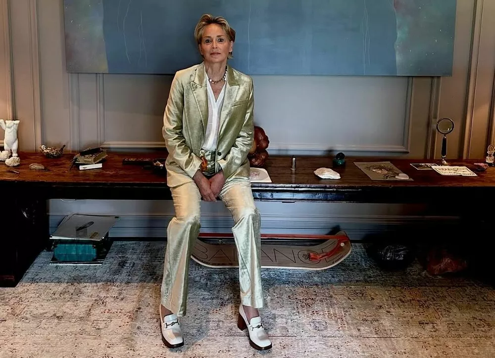 Шэрон Стоун поделилась редким фото взрослого сына