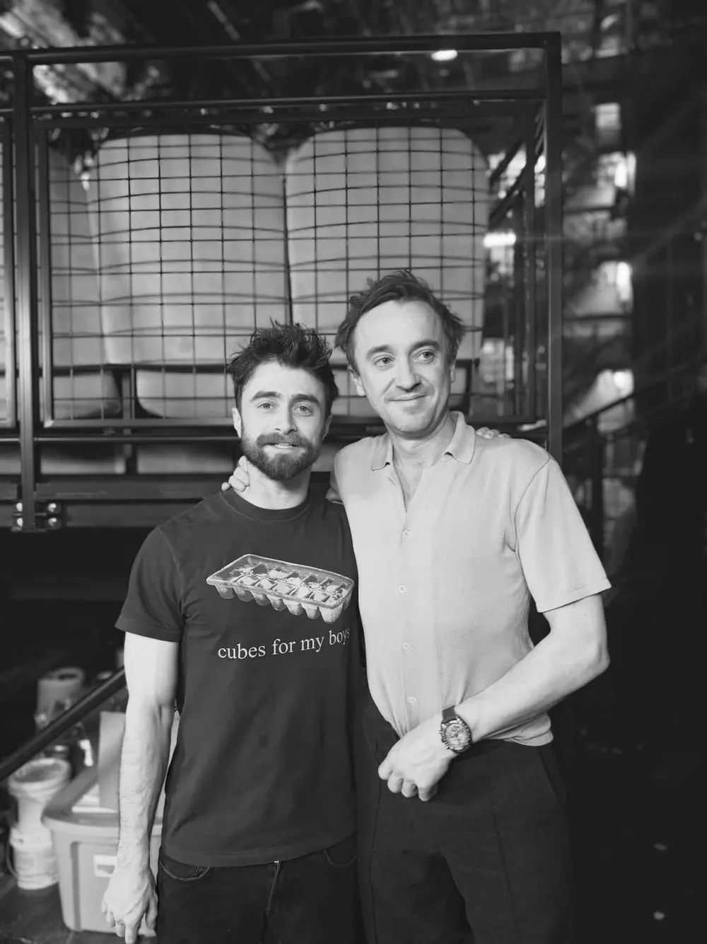 Дэниел Рэдклифф и Том Фелтон