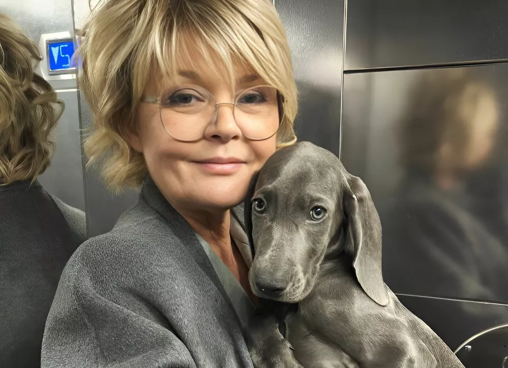 Юлия Меньшова сравнила себя со своим домашним питомцем и показала милые фото