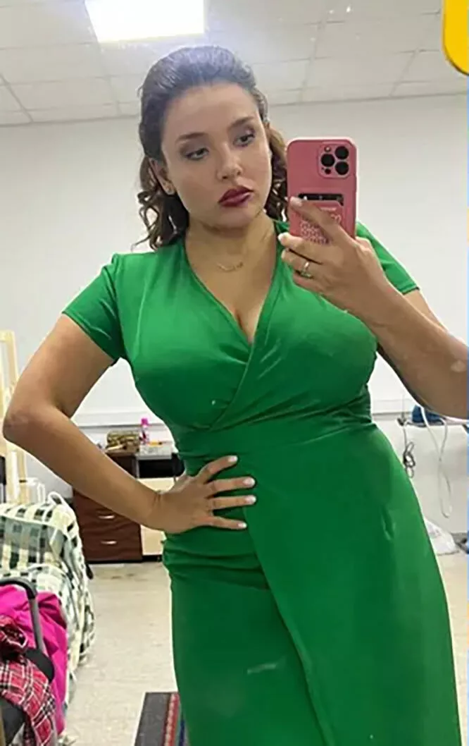 Ольга до похудения