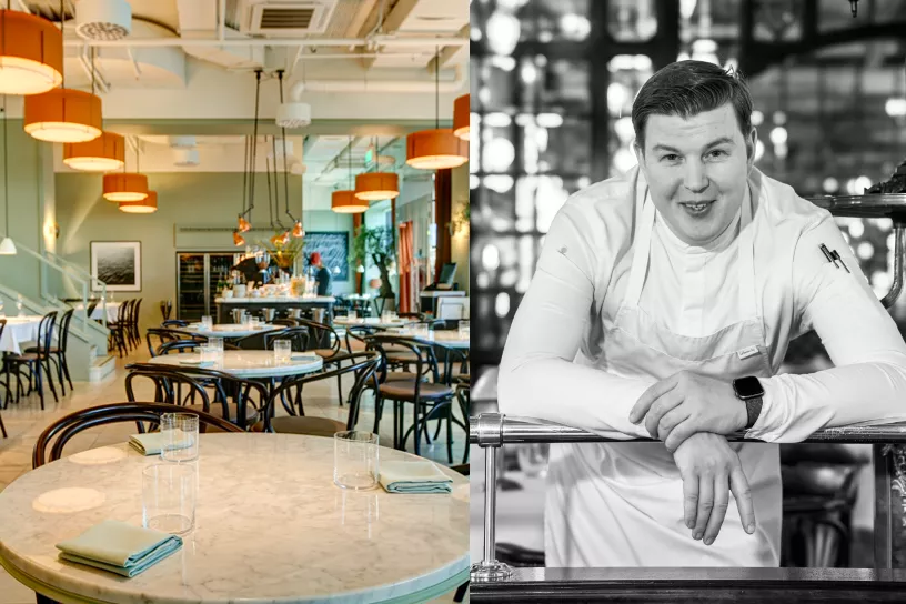 Эдуард Архипов во Frantsuza Bistrot