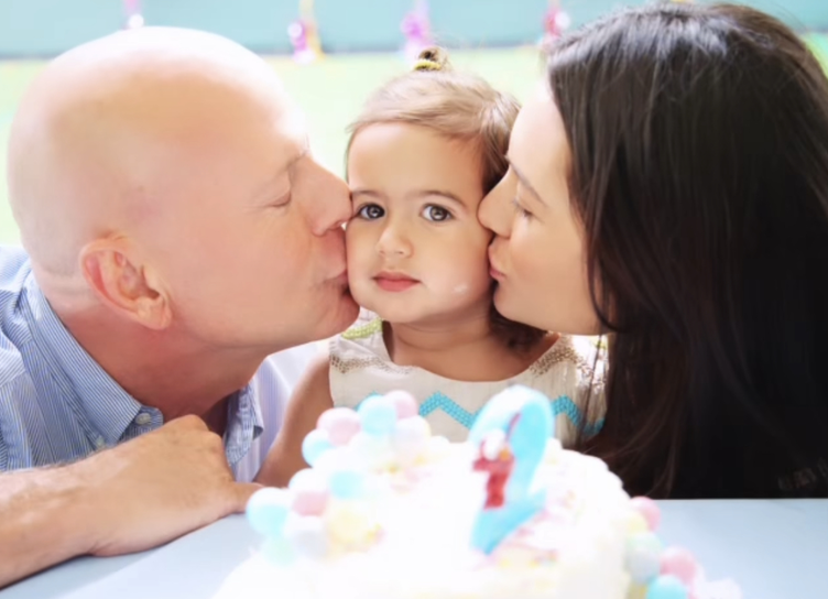 Bruce Willis’ wife touches fans with family photos