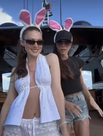 Виктория Бекхэм и Никола Пельтц