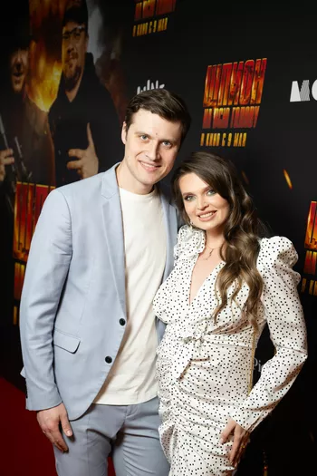 Александр Энберт с женой