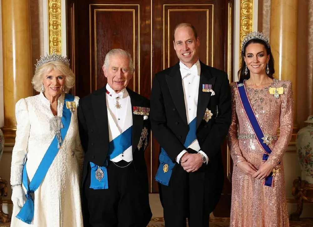 Карл III отметил новыми титулами четырех членов королевской семьи
