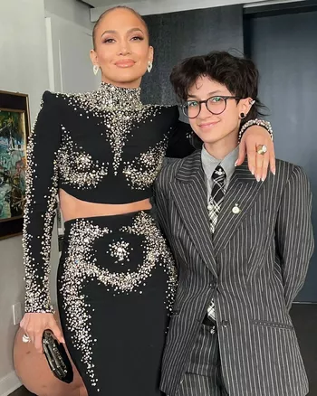 Лопес с дочкой Эммой