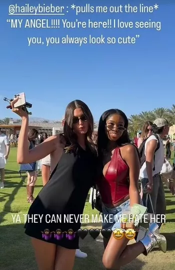 Хейли с фанаткой