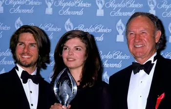 Джин Хэкмен справа