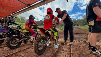 Крис с сыном