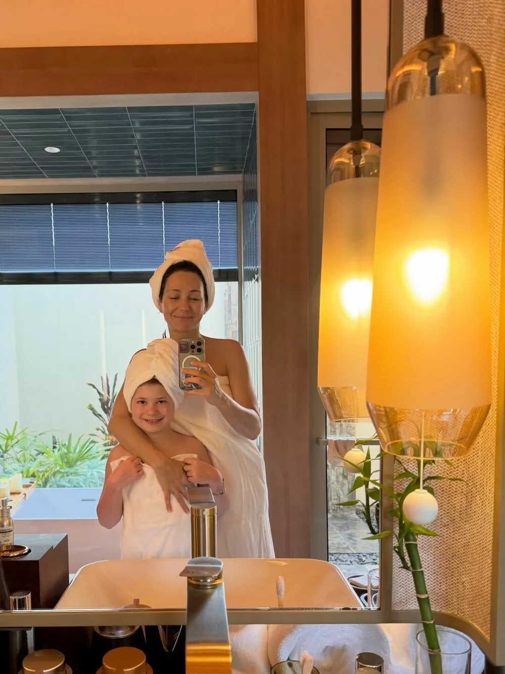 Екатерина Климова с дочкой