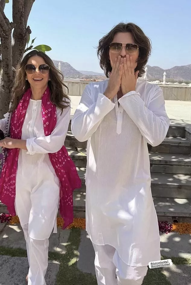 Элизабет с сыном