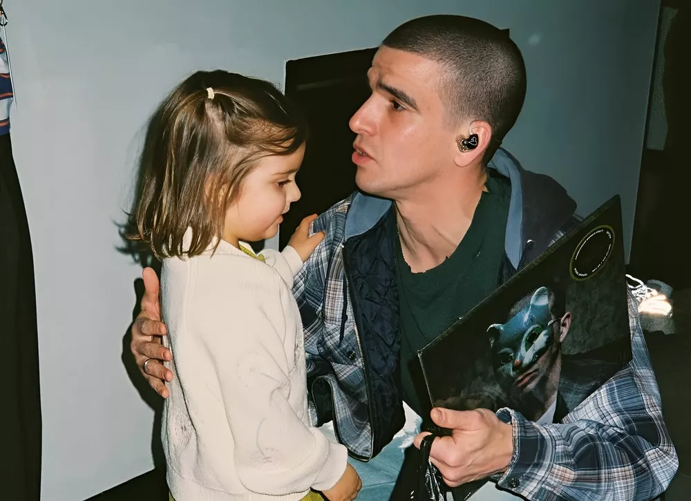 Федук привел дочку Нину на свой стадионный концерт