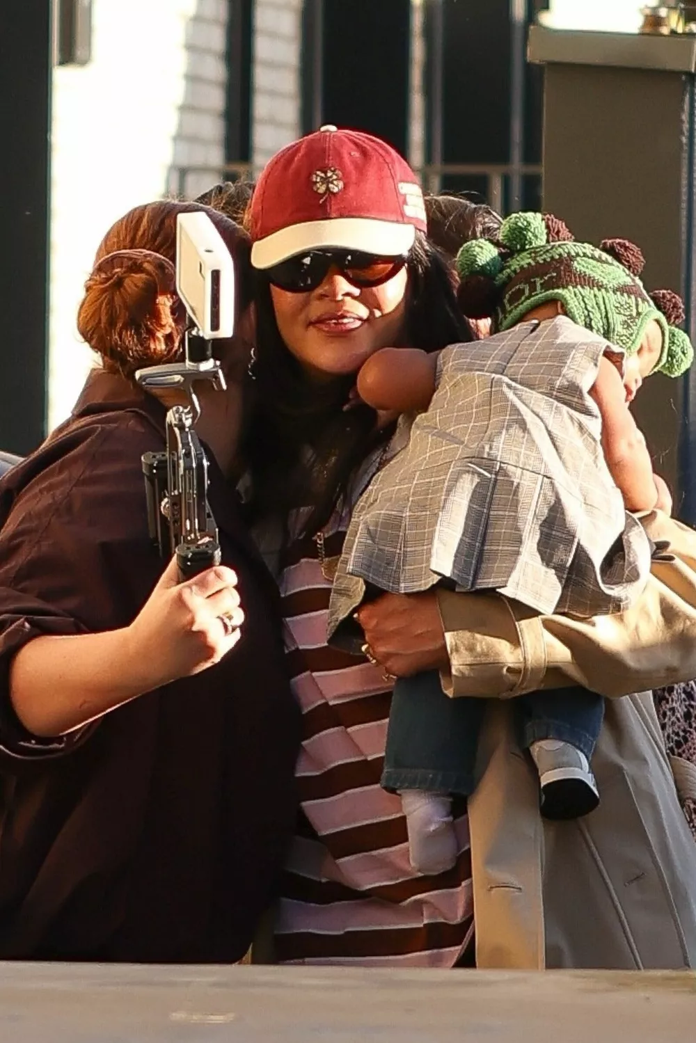 Рианна с дочкой