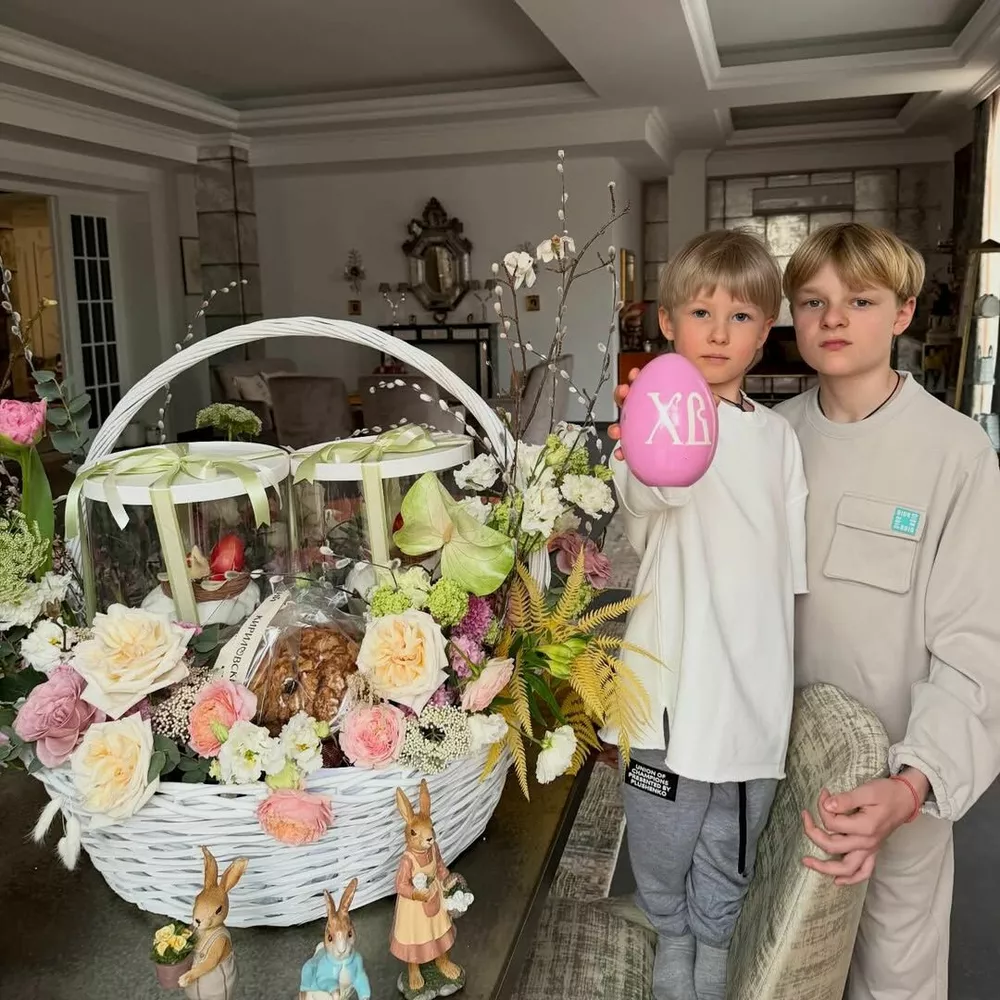 Дети Яны Рудковской и Евгения Плющенко