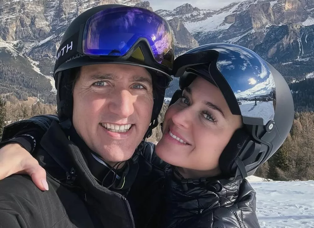 Кэти Перри и Джастин Трюдо случайно пересеклись с Орландо Блумом