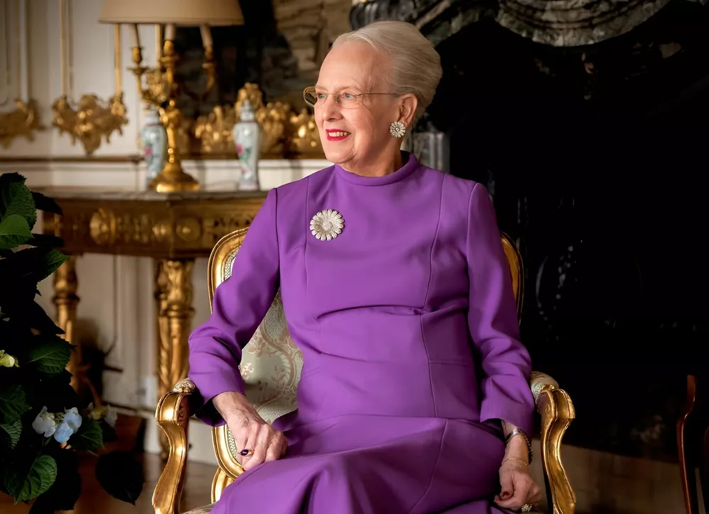 Экс-королеве Дании Маргрете II – 86: новый официальный портрет