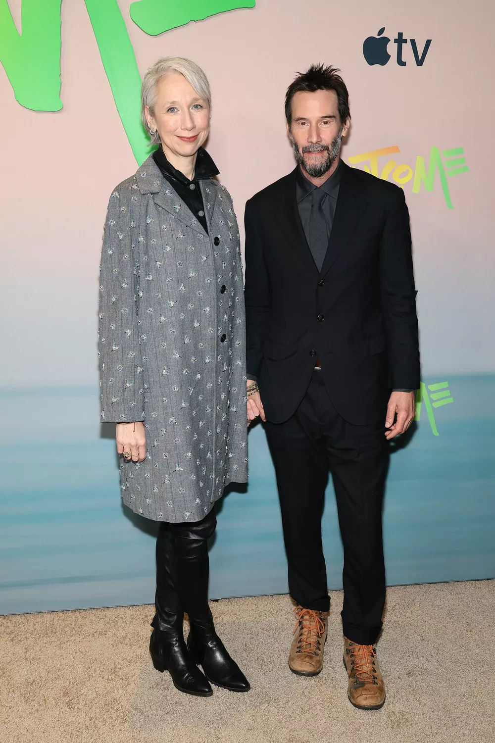 Александра Грант и Киану Ривз