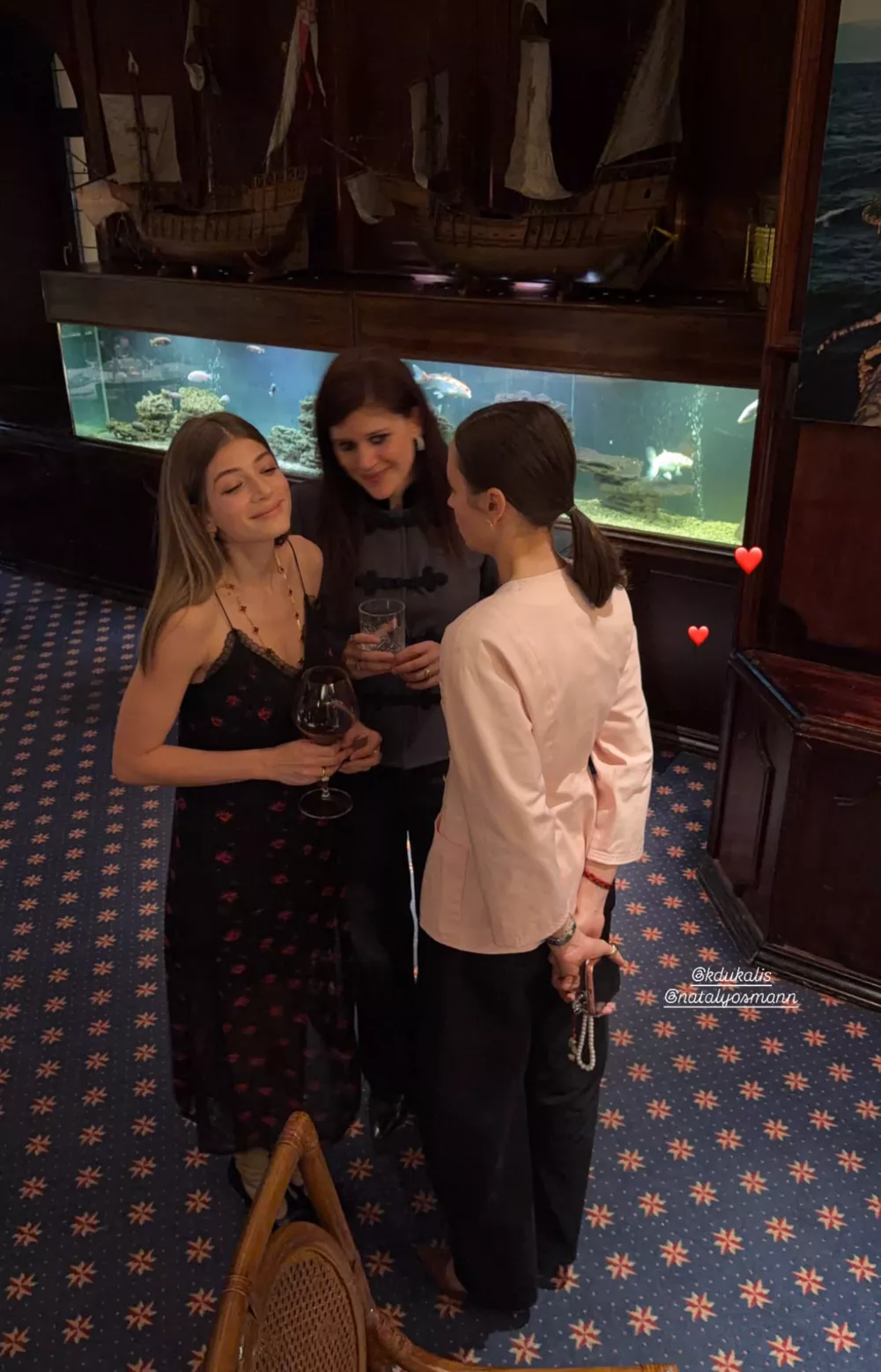 С Ксенией Дукалис и Натальей Османн