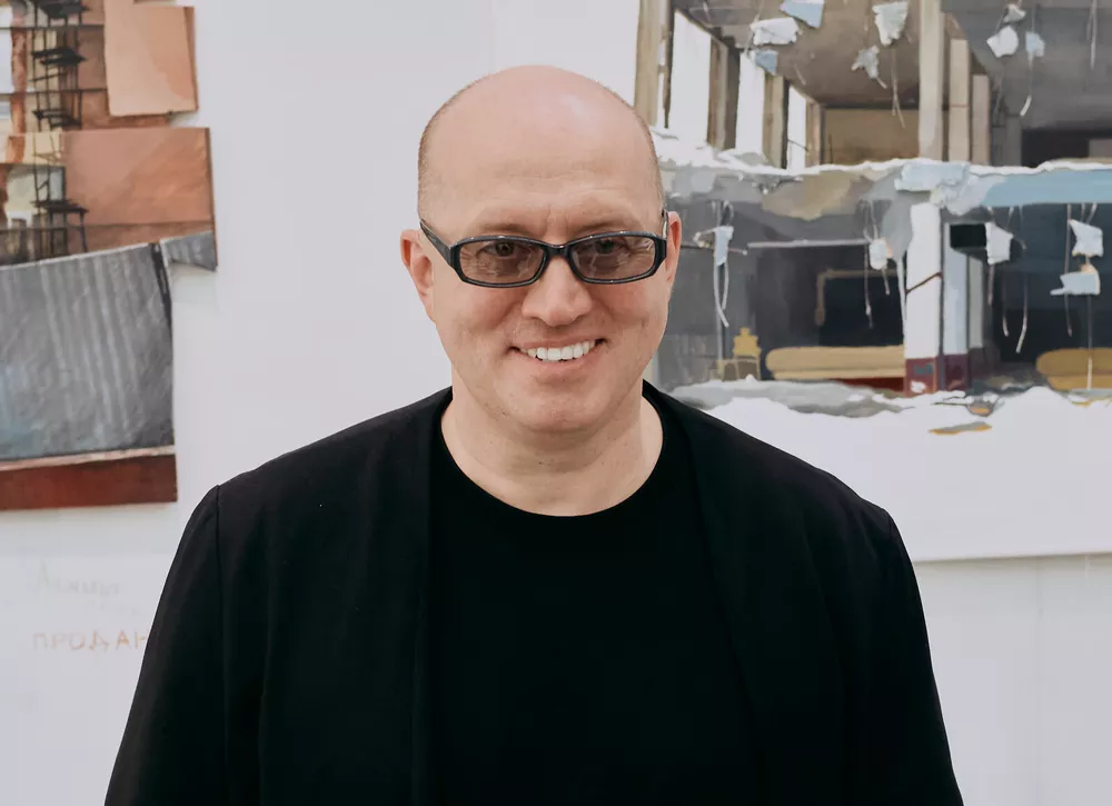 Сергей Бурунов посетил ярмарку современного искусства «Арт Россия»: «Я потрясен» 