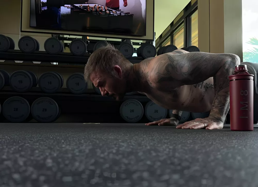 Спортивный мастер-класс от Дэвида Бекхэма: новые фото