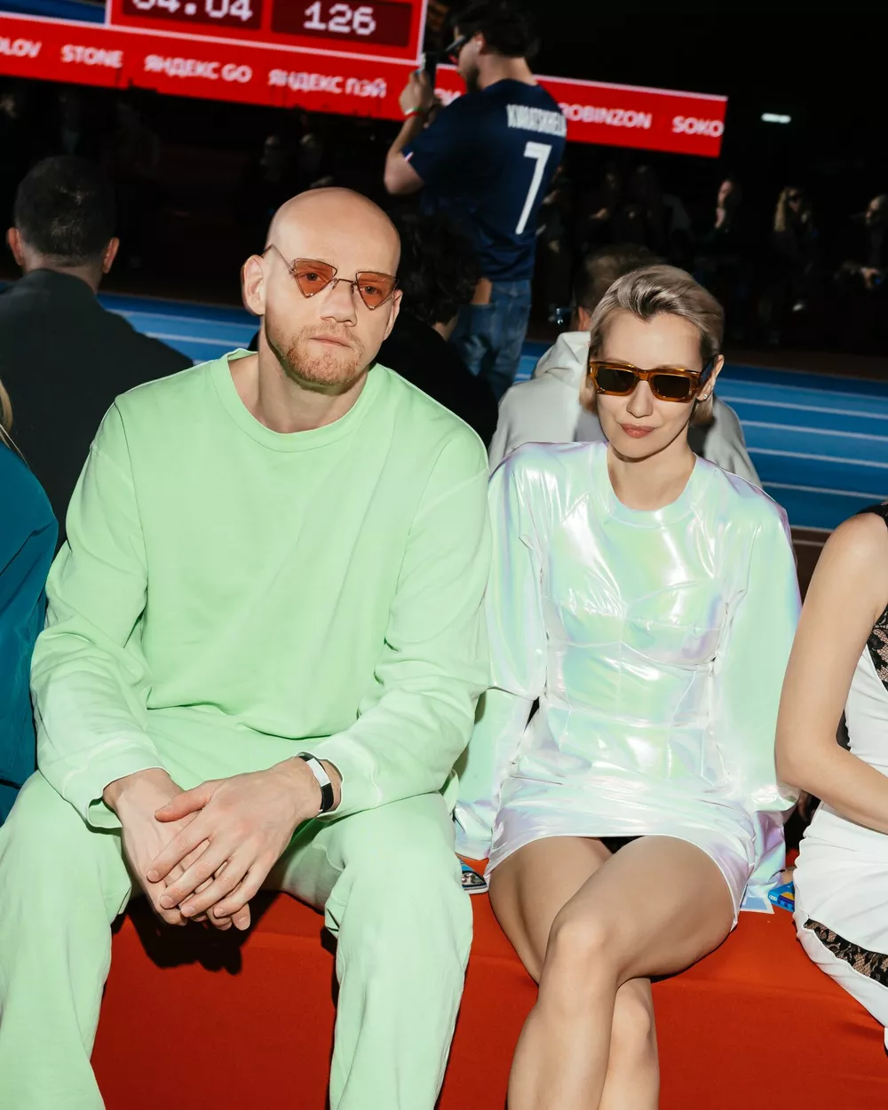 Юрий Колокольников с супругой