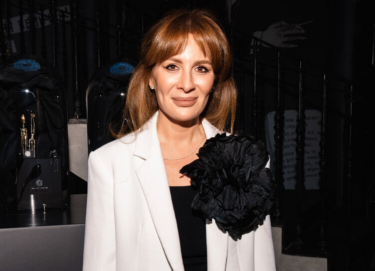 Anna Egoyan, Victoria Bogatyreva, Anzhelika Timanina, Alexandra Vlasova at the presentation of Dzhanelli Jewelery