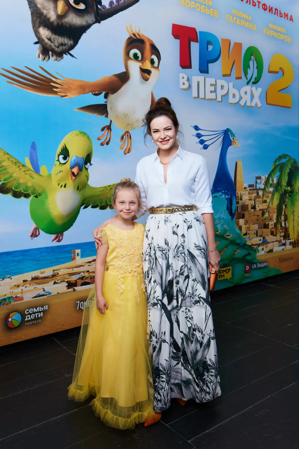 Пескова Анна с дочкой