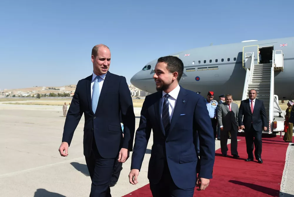 Королевская семья Иордании поддерживает дружеские отношения со многими европейскими монархами. В июне 2018 года принц Хусейн принимал в Аммане британского принца Уильяма
