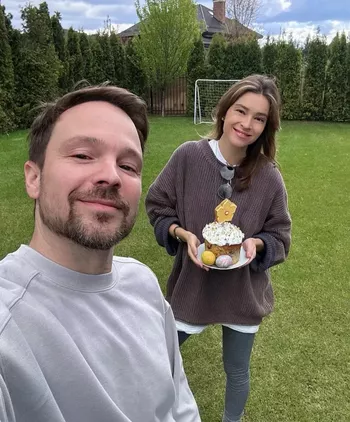 Алексей Чадов с женой