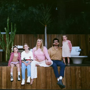 Хилари Дафф с мужем и детьми