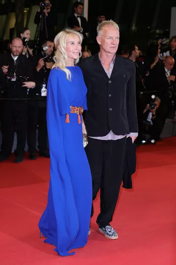 Стинг с супругой