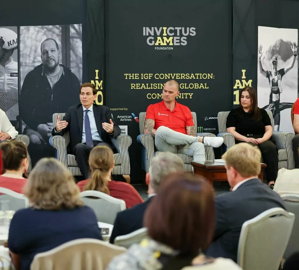 Из аккаунта "Invictus games" в соцсетях