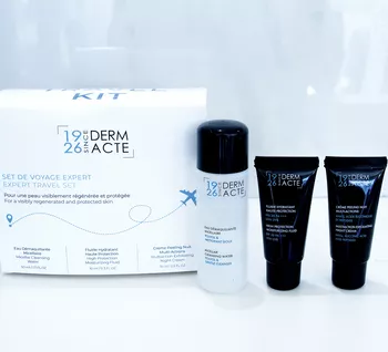 Derm Acte: мицеллярная вода + увлажняющая защитная эмульсия + мультиактивный ночной крем-эксфолиант