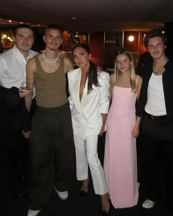 Дэвид с семьей