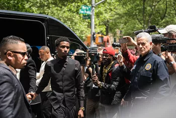 Семья Дидди прибыла в суд