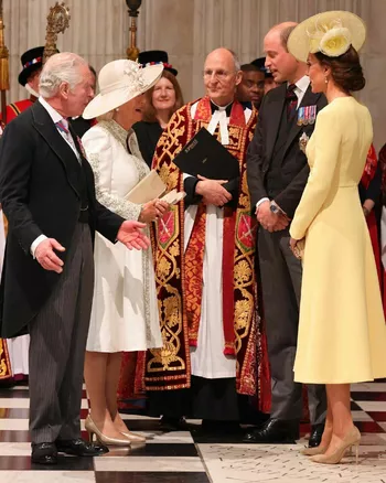 Карл III Камилла Уильям и Кейт