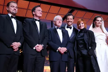 Роберт Де Ниро на вручении награды