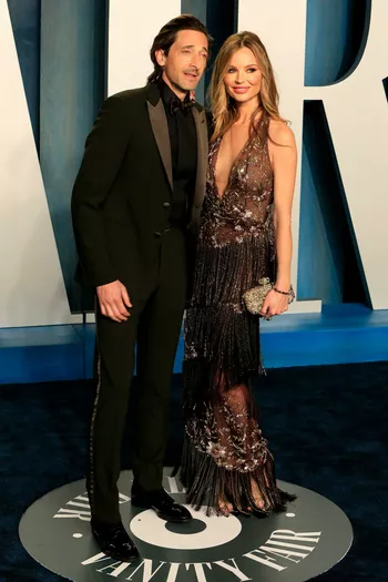 Эдриан Броуди и Джорджина Чапман