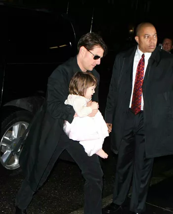 Том Круз с дочкой Сури