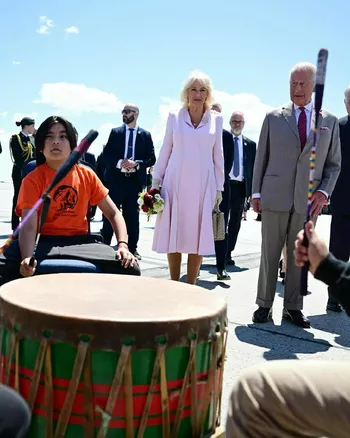 Карл III и Камилла в Оттаве