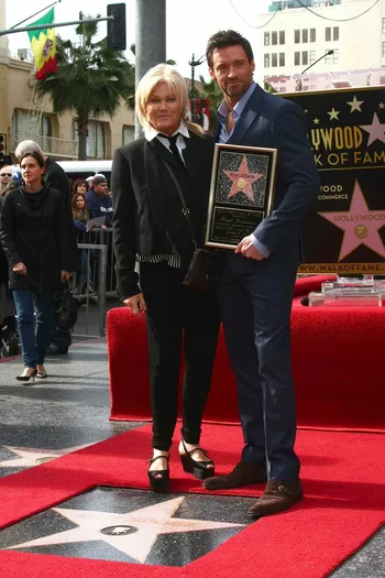 Хью Джекман с женой