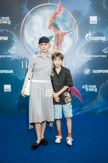 Ольга Карпуть с сыном