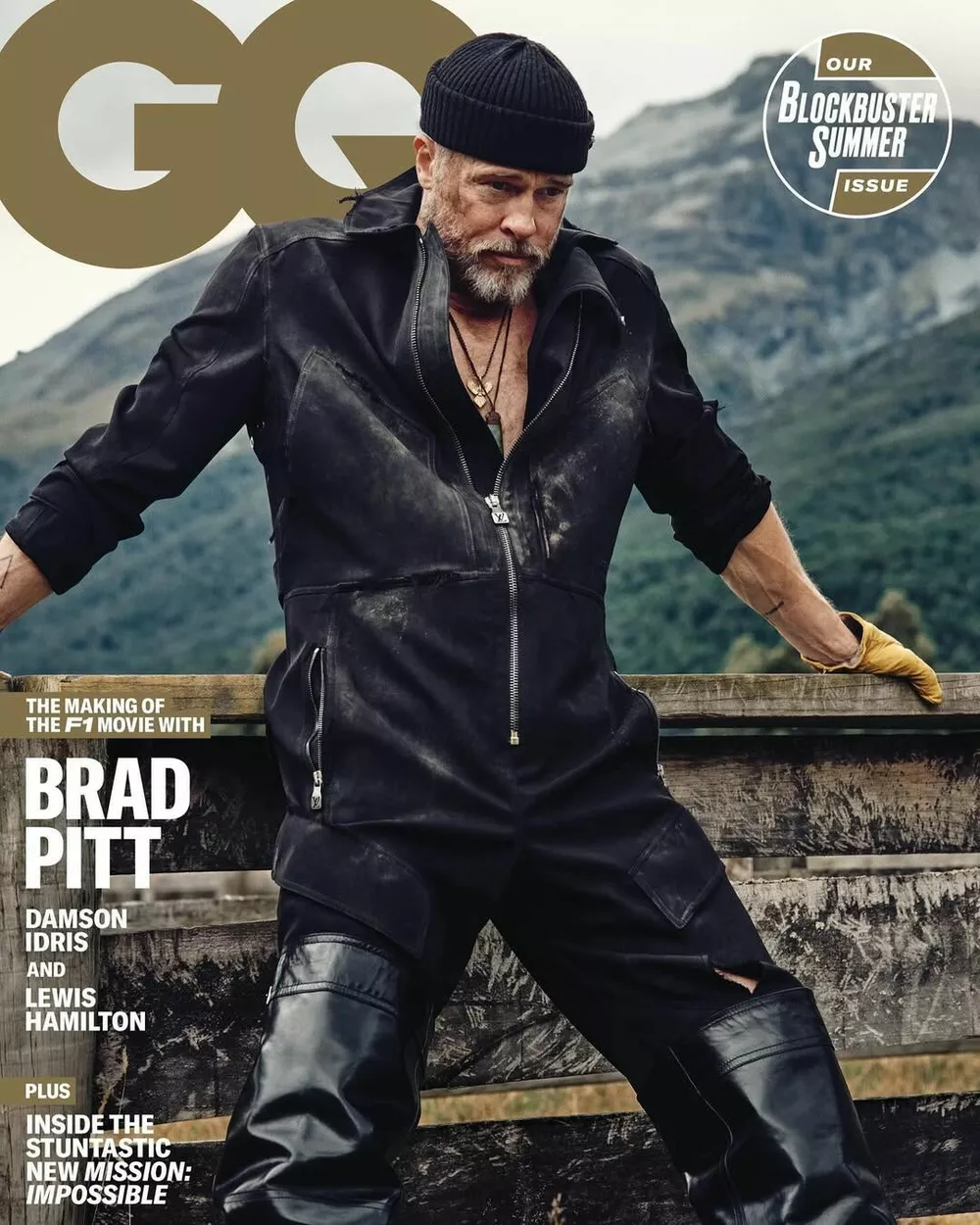 Брэд Питт на обложке GQ